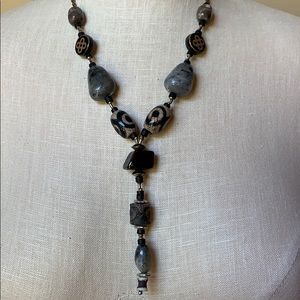 Treska Necklace “Carved in Stone Collection”